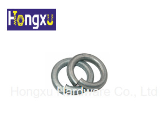 ประเทศจีน แหวนเหล็กกล้าคาร์บอนเกรด 4.8 เครื่องชุบซิงค์แบนชุบสังกะสีแบบจุ่มร้อน ผู้ผลิต